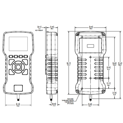 Chatillon DFX3系列 NIST认证型 数字测力计